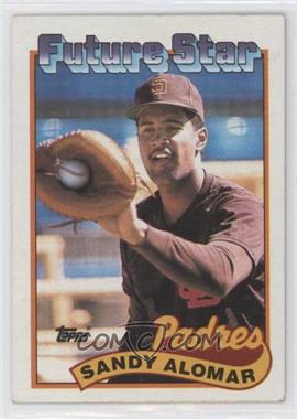 1989 Topps - [Base] #648 - Future Star - Sandy Alomar