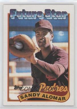 1989 Topps - [Base] #648 - Future Star - Sandy Alomar