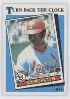 Turn Back the Clock - Lou Brock (No Streak Visible on Right Sleeve)