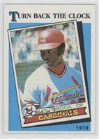 Turn Back the Clock - Lou Brock (No Streak Visible on Right Sleeve) [EX to…