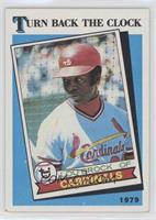 Turn Back the Clock - Lou Brock (Red Streak Visible on Right Sleeve) [EX t…