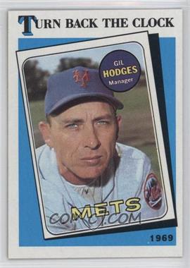 1989 Topps - [Base] #664 - Turn Back the Clock - Gil Hodges