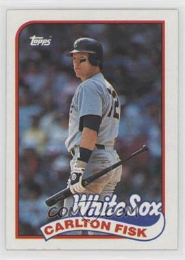 1989 Topps - [Base] #695 - Carlton Fisk