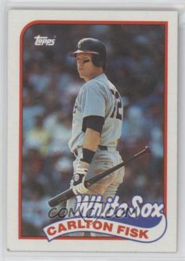 1989 Topps - [Base] #695 - Carlton Fisk