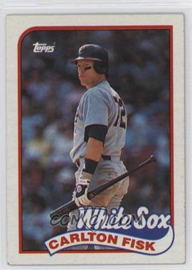 1989 Topps - [Base] #695 - Carlton Fisk