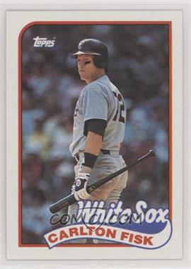 1989 Topps - [Base] #695 - Carlton Fisk