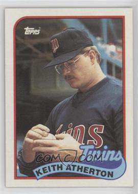 1989 Topps - [Base] #698 - Keith Atherton