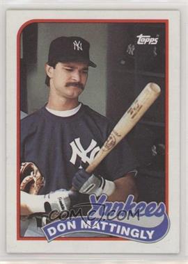 1989 Topps - [Base] #700 - Don Mattingly