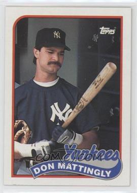 1989 Topps - [Base] #700 - Don Mattingly