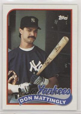 1989 Topps - [Base] #700 - Don Mattingly