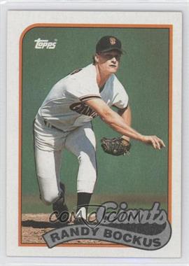 1989 Topps - [Base] #733 - Randy Bockus