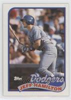 Jeff Hamilton (Dodgers Banner is Blue) [EX to NM]