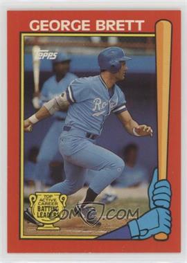 1989 Topps - Career Batting Leaders #5 - George Brett