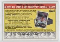 Glossy Set Offer (Jose Canseco) (Gray Stock Back)