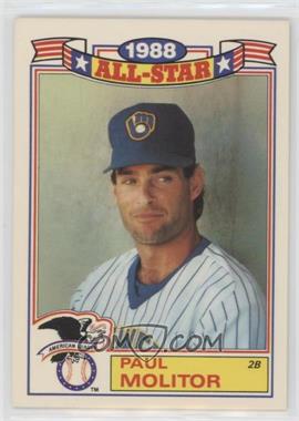 1989 Topps - Rack Pack Glossy All-Stars #3 - Paul Molitor