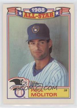 1989 Topps - Rack Pack Glossy All-Stars #3 - Paul Molitor