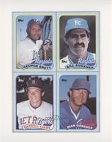 George Brett, Bill Buckner, Darrell Evans, Rich Gossage