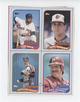 Jim Rice, Cal Ripken Jr., Nolan Ryan, Mike Schmidt [Good to VG‑…