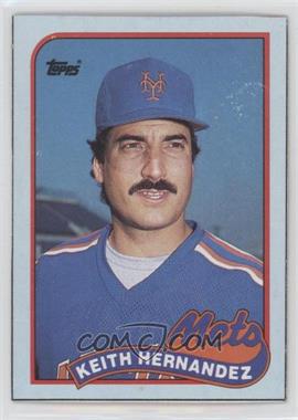 1989 Topps - Wax Box Bottom #G - Keith Hernandez