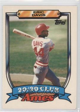 1989 Topps Ames 20/20 Club - Box Set [Base] #11 - Eric Davis