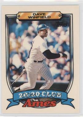 1989 Topps Ames 20/20 Club - Box Set [Base] #32 - Dave Winfield