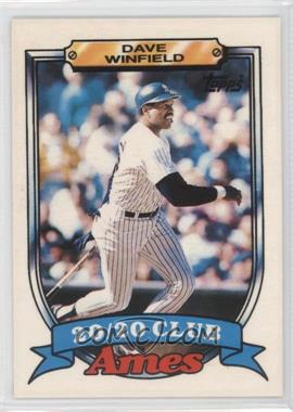 1989 Topps Ames 20/20 Club - Box Set [Base] #32 - Dave Winfield