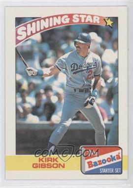 1989 Topps Bazooka Shining Stars - [Base] #10 - Kirk Gibson