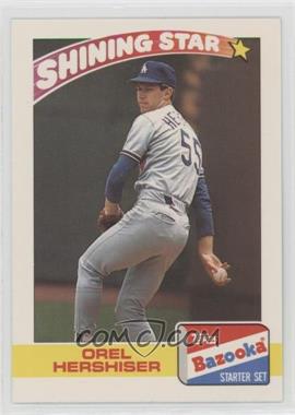 1989 Topps Bazooka Shining Stars - [Base] #15 - Orel Hershiser