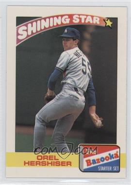 1989 Topps Bazooka Shining Stars - [Base] #15 - Orel Hershiser