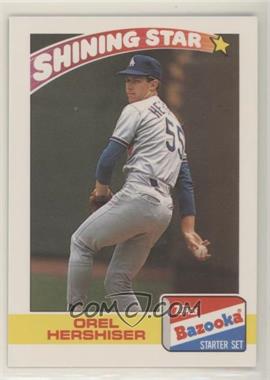 1989 Topps Bazooka Shining Stars - [Base] #15 - Orel Hershiser