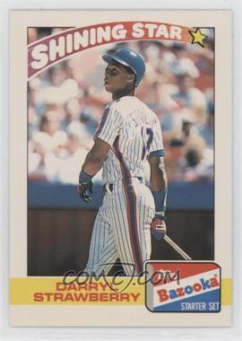 1989 Topps Bazooka Shining Stars - [Base] #20 - Darryl Strawberry