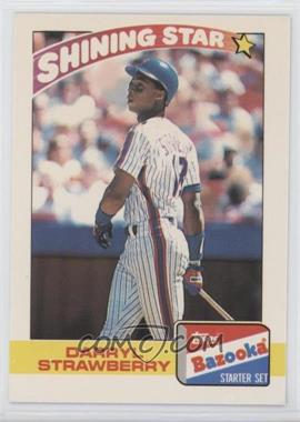 1989 Topps Bazooka Shining Stars - [Base] #20 - Darryl Strawberry