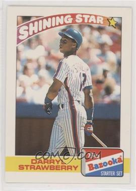 1989 Topps Bazooka Shining Stars - [Base] #20 - Darryl Strawberry