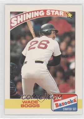 1989 Topps Bazooka Shining Stars - [Base] #3 - Wade Boggs