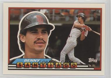 1989 Topps Big - [Base] #134 - Benito Santiago