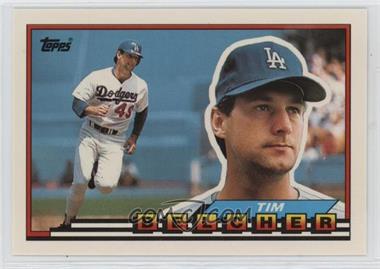 1989 Topps Big - [Base] #145 - Tim Belcher