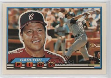 1989 Topps Big - [Base] #24 - Carlton Fisk