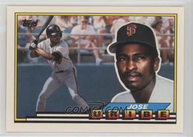 1989 Topps Big - [Base] #258 - Jose Uribe