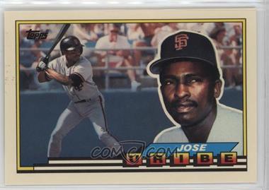 1989 Topps Big - [Base] #258 - Jose Uribe