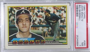 1989 Topps Big - [Base] #260 - John Smoltz [PSA 7 NM]