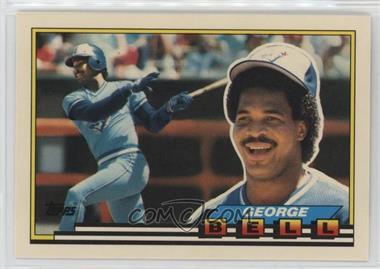 1989 Topps Big - [Base] #318 - George Bell [EX to NM]