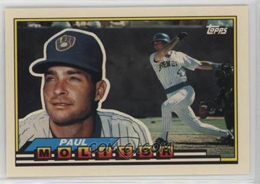 1989 Topps Big - [Base] #330 - Paul Molitor