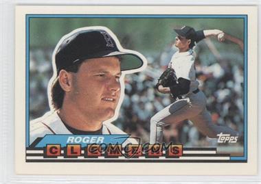 1989 Topps Big - [Base] #42 - Roger Clemens