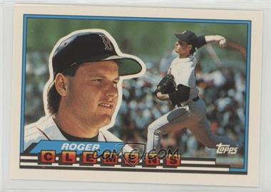 1989 Topps Big - [Base] #42 - Roger Clemens