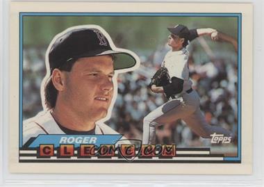 1989 Topps Big - [Base] #42 - Roger Clemens