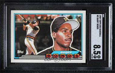 1989 Topps Big - [Base] #5 - Barry Bonds [SGC 8.5 NM/Mt+]