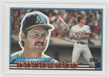 1989 Topps Big - [Base] #57 - Carney Lansford