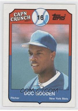 1989 Topps Cap'n Crunch - Food Issue [Base] #17 - Dwight Gooden