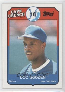 1989 Topps Cap'n Crunch - Food Issue [Base] #17 - Dwight Gooden