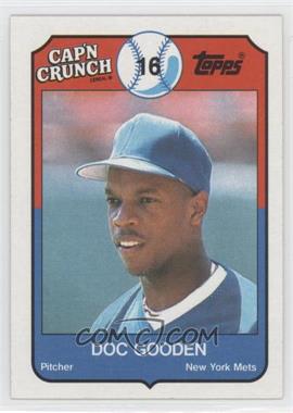 1989 Topps Cap'n Crunch - Food Issue [Base] #17 - Dwight Gooden